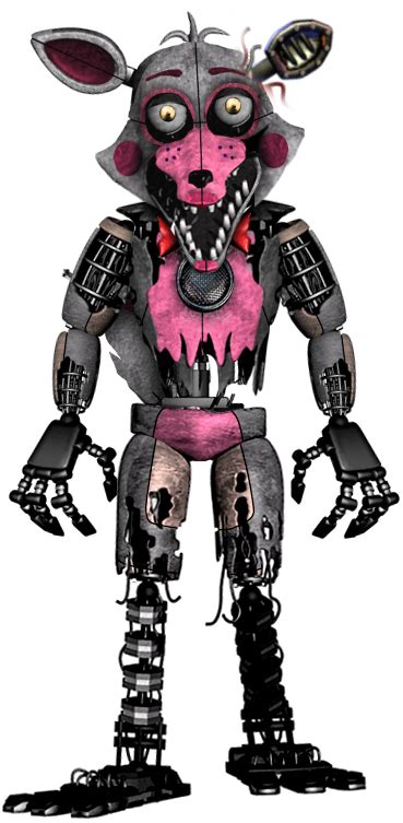 Withered Funtime Foxy By Artistfnaf2 On Deviantart
