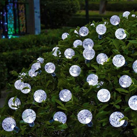 Solar String Lights Oxyled 30 Led Garden Patio Outside String Light