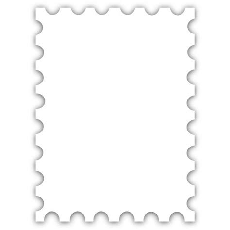 Blank Postage Stamp Template Dedicated To Susi Tekunan By Rd Liked On