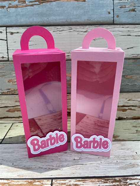 Barbie Party Favor Box Barbie Birthday Barbie Party Barbie Etsy