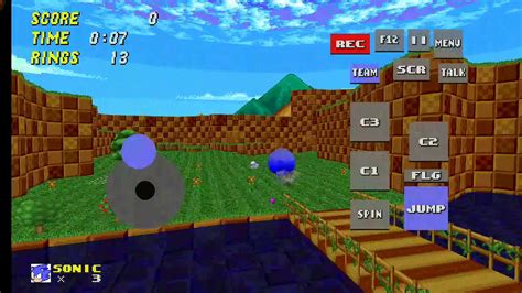 Srb2 Android Mod Showcase Junio Sonic 3d Oddball Model Youtube