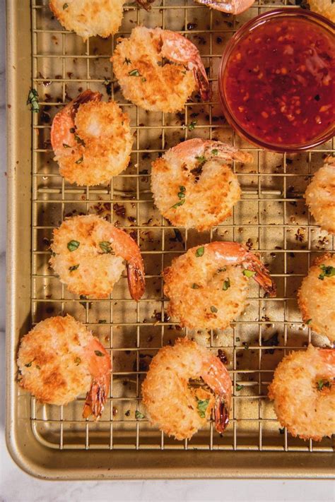Deliciously Crispy Coconut Shrimp That Is Baked Instead Of Fried Did I