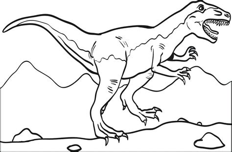50 tranh tô màu khủng long bạo chúa siêu cute cho bé tập tô