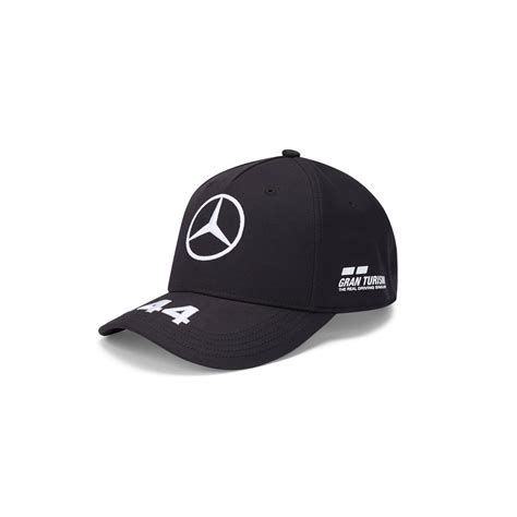 Czapka Męska Baseballowa Czarna Lewis Hamilton Mercedes Amg F1 2021