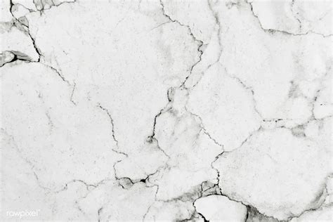 White Marble Patterned Wall Texture Vector Free Image By