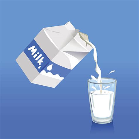 Milk Pour Stock Vectors Istock
