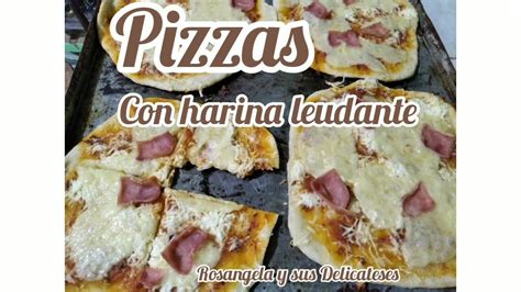 Masa De Pizza Con Harina Leudante Y Su Preparaci N Para Venta Youtube