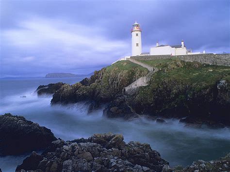 Fanad Head Lighthouse Ireland Wallpaper Free Hd