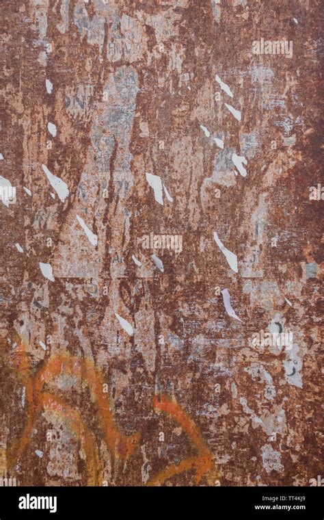 Rusty Metal Texture Background For Interior Exterior Decoration And