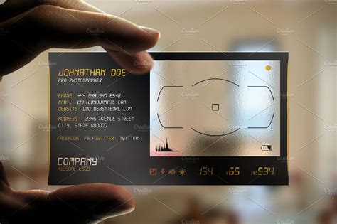 To be precise, business cards do not change year over year, but every now and then though, you see a really nice business card that stands out Transparent Business Card Design - 23+ Free & Premium Download