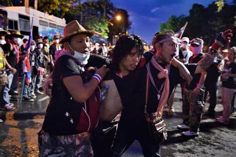 Thai Protests Turn Volatile As At Least 3 Are Shot Dead The New York Times