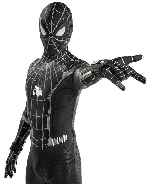 Black Spider Man Homecoming Cosplay Costume Spiderman Jumpsuit For