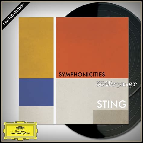 Sting Symphonicities Vinyl 2lp 180gr Sting Symphonicities Vinyl 2lp