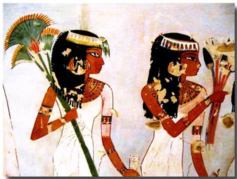 Women In Ancient Egyptian Art 016 Facsimile Series Of Anci Flickr