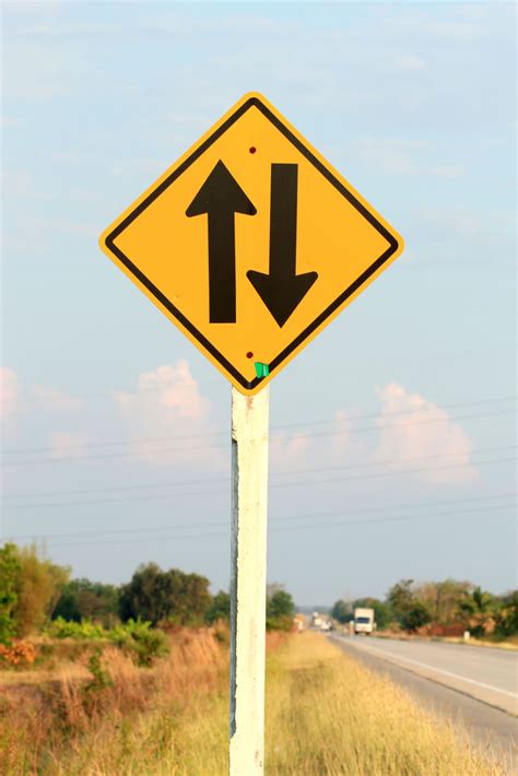 Two Way Traffic Sign What Does It Mean