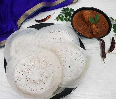 Kerala Appam How To Make Palappam Vanitas Corner
