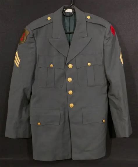 Vietnam War Us Army 5th And 1st Infantry Division Sergeant Uniform Coat