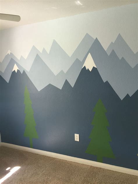 14 Mountain Bedroom Mural Ideas