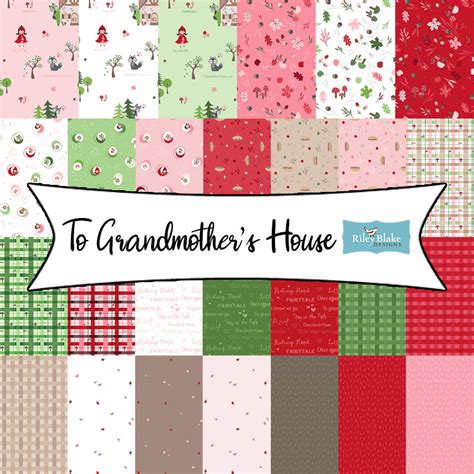 To Grandmothers House By Jennifer Long For Riley Blake Designs Fort