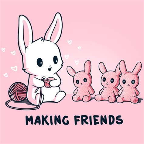 Making Friends Funny Cute And Nerdy Shirts Teeturtle