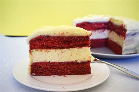 Red Velvet Cheesecake Cake Lights Camera Bake