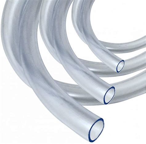 Buy 5mm Inside Diameter X 8mm Outside Diamater 2 Metres Clear Pvc Flexible Tubing Plastic Pipe