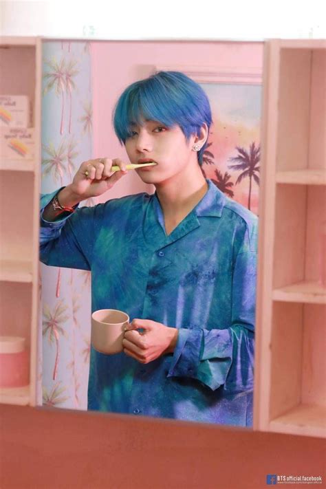 BTS MAP OF THE SOUL PERSONA Persona Concept Photo Sketch Taehyung