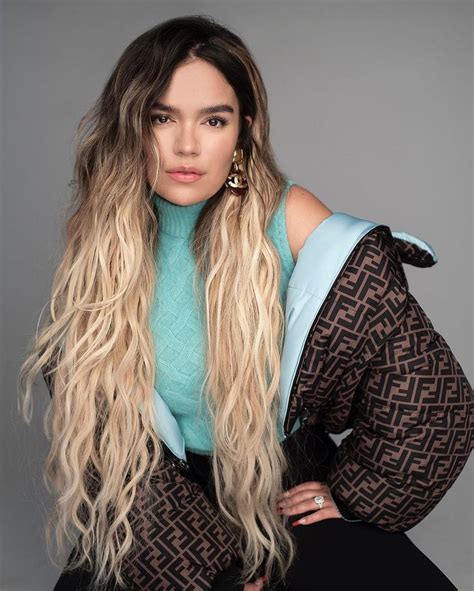 Check spelling or type a new query. KAROL G on Instagram: "Fendi prints On Hair & Make Up ...