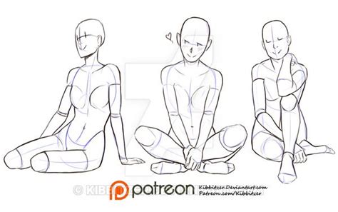 Sitting Position Drawing Reference ~ Sitting Positions By Sylviamain Klasrisase