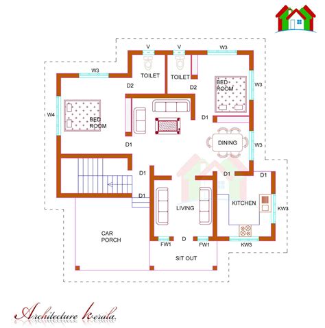11 House Plans Kerala Style 1200 Sq Ft Info