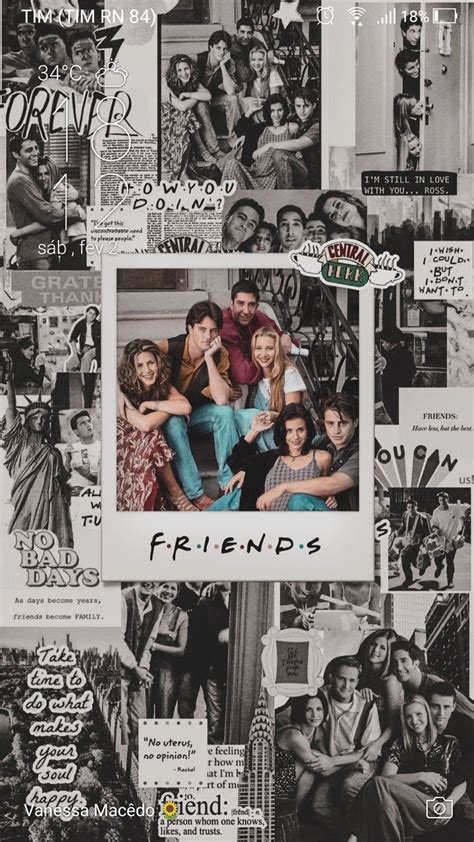 Friends Série Netflix Wallpapers Friends Collage Friends Tv Friends