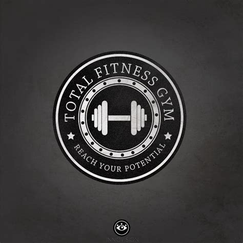 Most relevant best selling latest uploads. Total Fitness Gym Logo on Behance