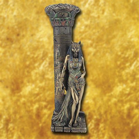 Egyptian Goddess Bastet Statue Museum Replicas