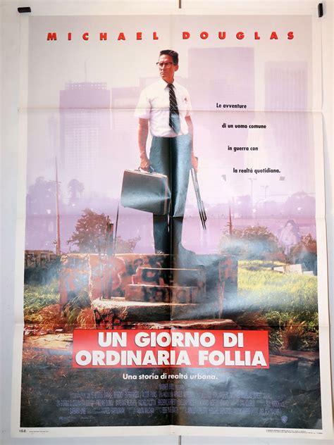 Un Giorno Di Ordinaria Follia Movie Poster Falling Down Movie Poster