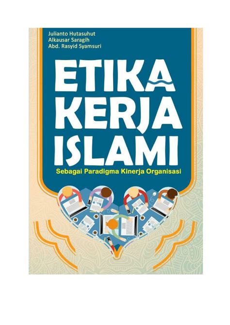 Pdf Etika Kerja Islami Sebagai Paradigma Kinerja Organisasi