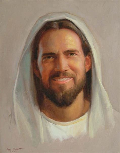 Christ Smiling With Images Jesus Christ Portrait