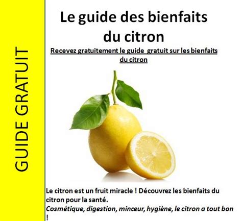 Bienfaits Du Citron Bienfaits Du Citron Sur La Peau Citron Et Acné