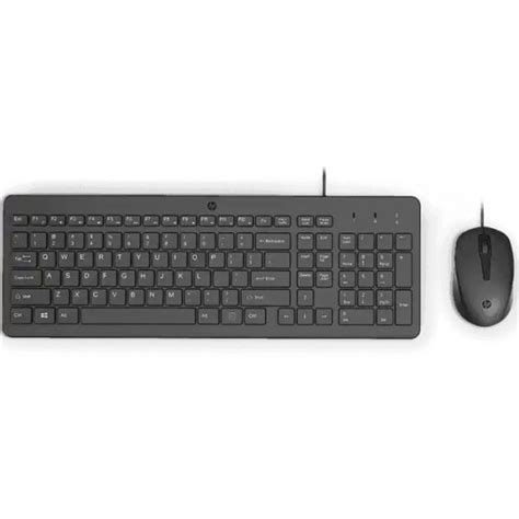 Hp 150 Wired Combo Keyboard And Mouse Safad