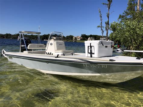 2016 Hewes 18 Redfisher LOADED WITH OPTIONS 150 VMAX The Hull