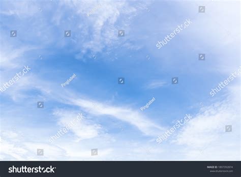 Clear Blue Sky Backgroundclouds Background Stock Photo 1897392874
