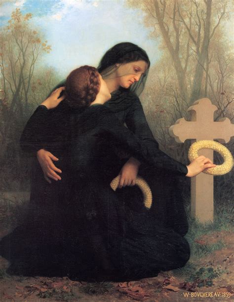 Dose Of Art William Adolphe Bouguereau Le Jour Des Morts