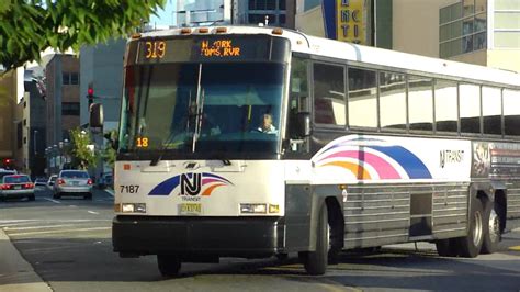 Nj Transit Bus 2007 Mci D4500cl Route 319 Express Bus 7187 At