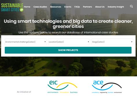 Working With The Green Business And Smart Cities Communities Via The Eic