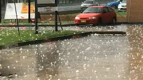 Nsw Battered By Worst Hail In Two Decades Sky News Australia