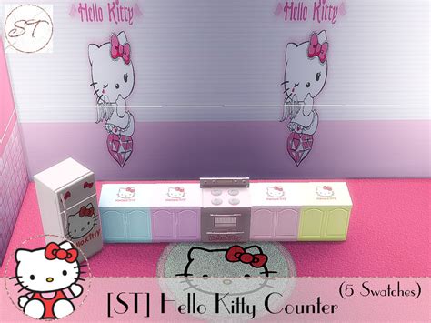 The Sims Resource Hello Kitty Counter