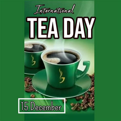 International Tea Day Instagram Post Template Postermywall