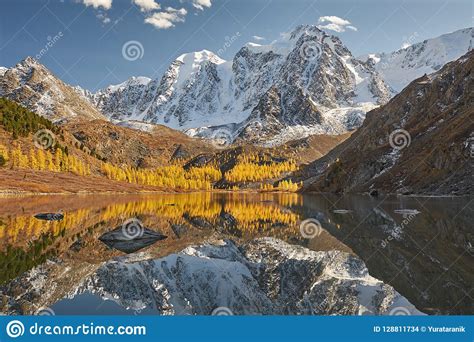 Altai Mountains Russia Siberia Stock Photo Image Of Orange