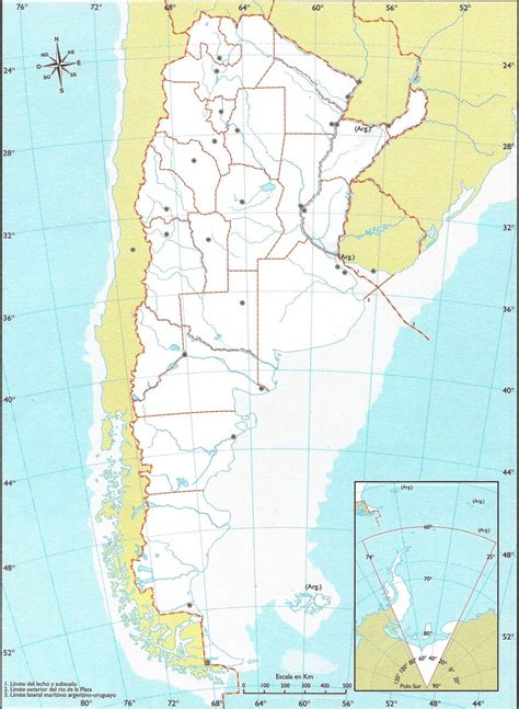 Mapa Politico De Argentina N 3