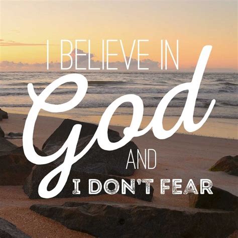 I Believe In God Poster Print By Gail Peck 12 X 12