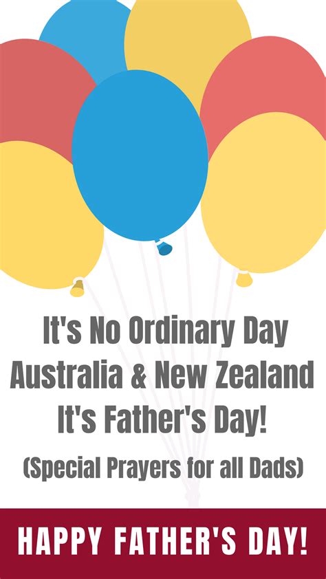 Happy Fathers Day 2018 To All Dads In Australia And New Zealand And Any Other Nations